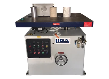 Односторонний шлифовальный станок проходного типа для криволинейных и прямолинейных брусковых деталей, мод. LIGA GB-800A