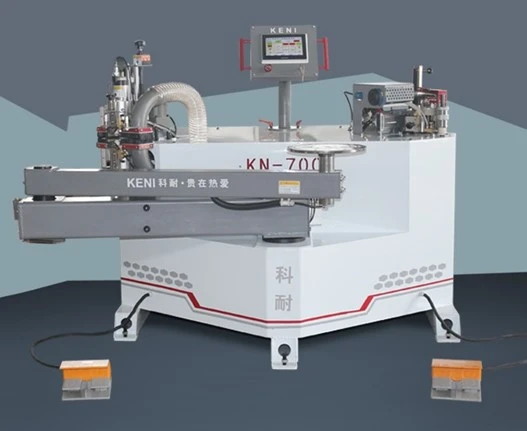 Кромкооблицовочный станок для криволинейных деталей KN-700