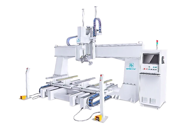 Пятиосевой обрабатывающий центр KDT HM-TC2+2