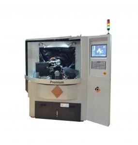 Автоматический пятиосевой станок с двойным кругом для заточки круглых дисковых пил по передней и задней граням в одном цикле ABM PREMIUM