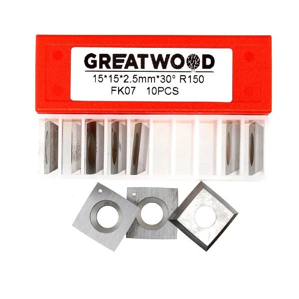 Нож сменный VHW 15*12*1,5 35° FK07 GREATWOOD — фото 3