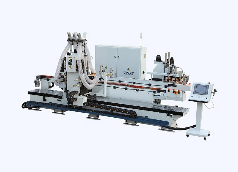 Автоматический сверлильно-пазовальный обрабатывающий центр с ЧПУ MDK 4120Q5, Yuetong