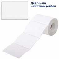 Термотрансферные этикетки (универсальный клей), полуглянец 50*210, намотка 500шт, втулка 40мм