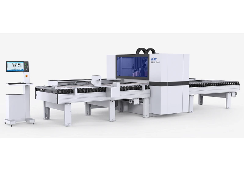 Сверлильно-присадочный центр с ЧПУ KDT KD-612KHSA