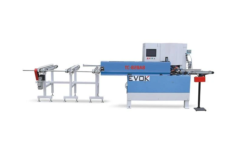 Автоматический двухпильный усозарезной станок с ЧПУ TC-828A8