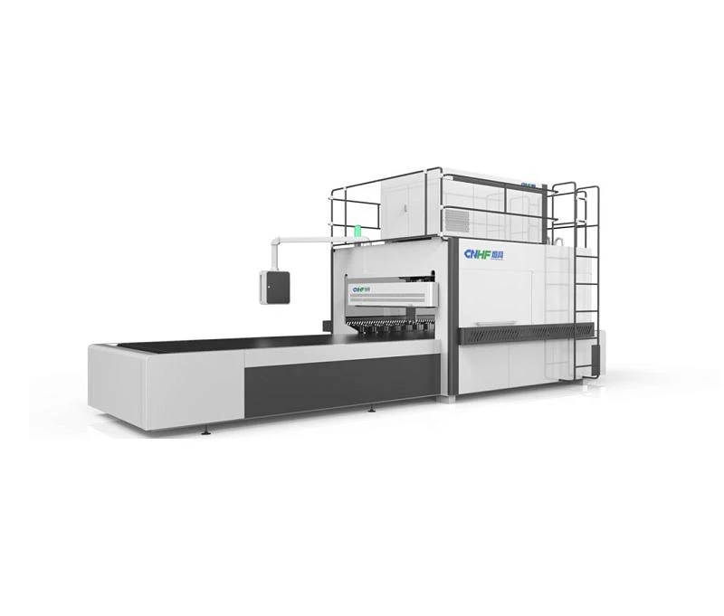 Пресс для производства щита с автоматической загрузкой и ТВЧ нагревом CNHF CGPB-48BPZL-CM