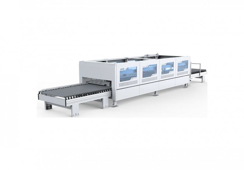 Автоматический станок для 3-х сторонней склейки коробок KDT WG8V6