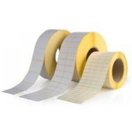 Термотрансферные этикетки, полуглянец 39х175, намотка 900 шт в 2 ряда, втулка 40мм