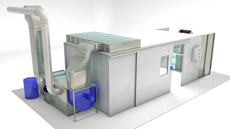 Чистая комната для организации покрасочного производства