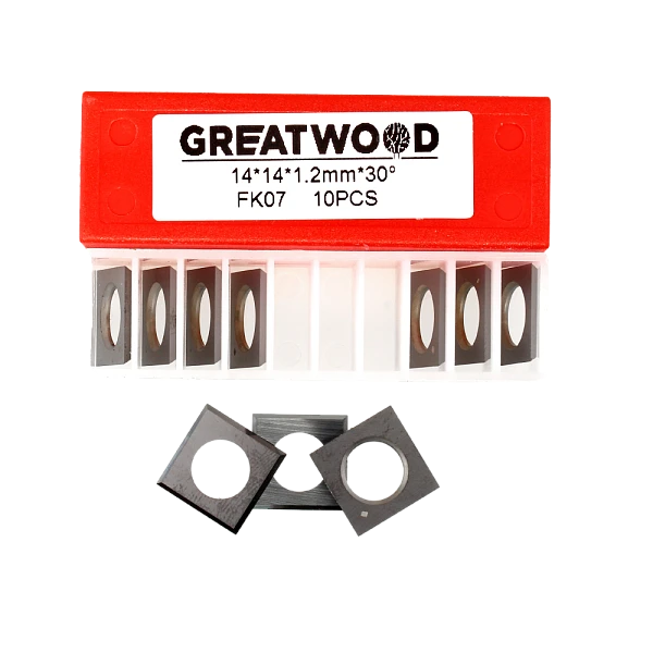 Нож сменный VHW 14*14*1,2 30° FK07 GREATWOOD