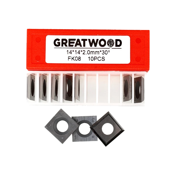 Нож сменный VHW 14*14*2 30° FK08 GREATWOOD