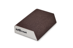 Шлифовальная губка Ligreat четырехсторонняя овал/скос Р280, 3 шт