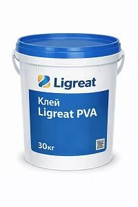 Клей Ligreat PVA 410, D3, Ведро 30кг